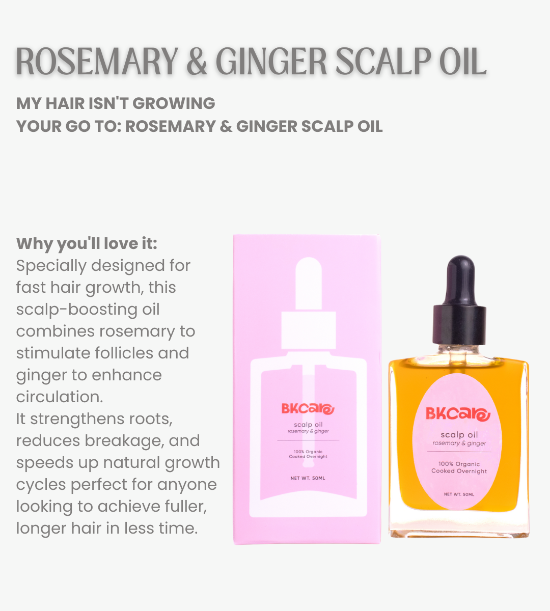 ROSEMARY & GINGER SCALP OIL