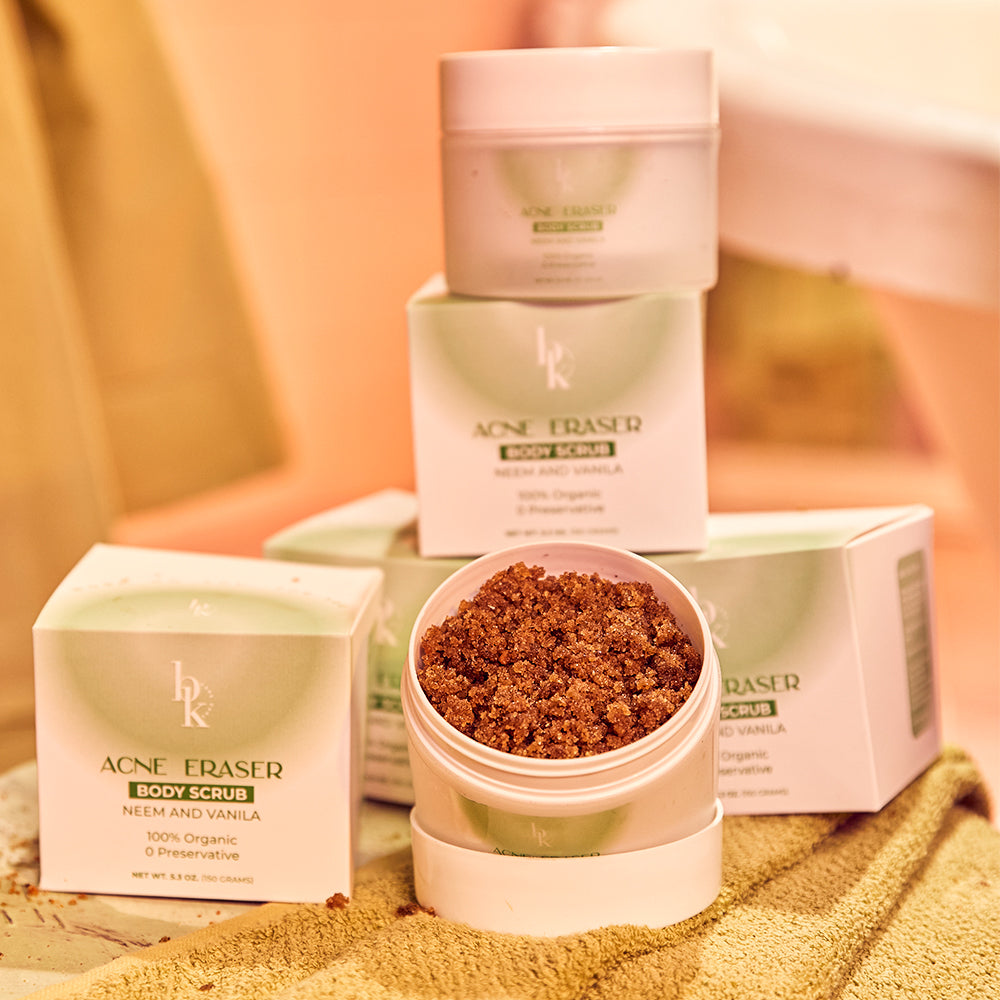 Neem and vanilla body Scrub