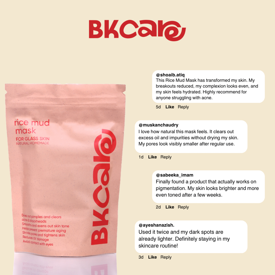 Rice Mud Mask For Glass Skin