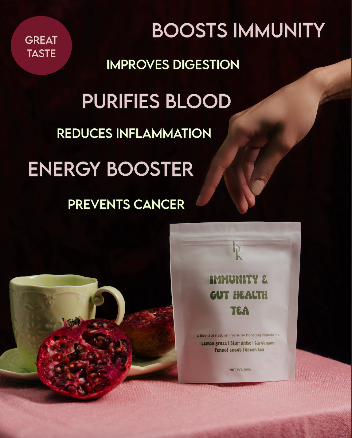 Immunity & gut health tea