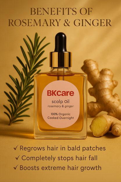 ROSEMARY & GINGER  SCALP OIL